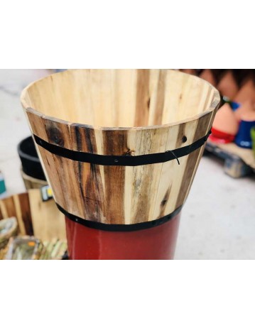 MACETAS DE MADERA